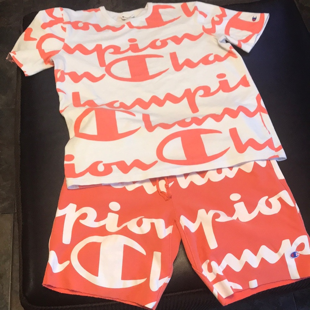2 piece Champion short set